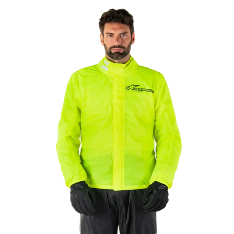 Chaqueta  Impermeable Alpinestars Hurricane V2 Yellow Fluo