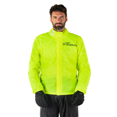 Chaqueta  Impermeable Alpinestars Hurricane V2 Yellow Fluo