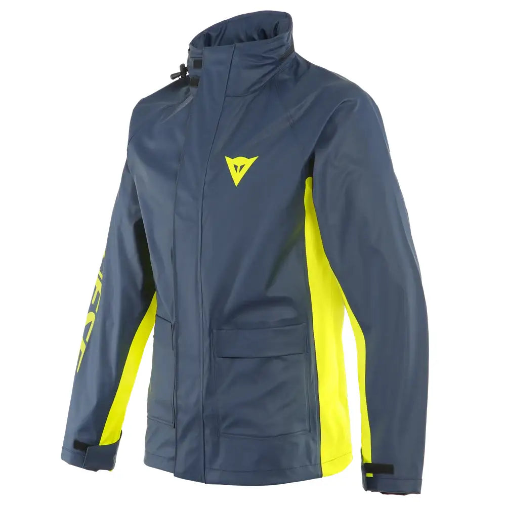 Chaqueta Impermeable Dainese Storm 2 Unisex Black Iris/Fluo Yellow