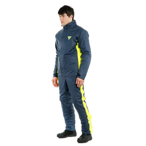 Chaqueta Impermeable Dainese Storm 2 Unisex Black Iris/Fluo Yellow