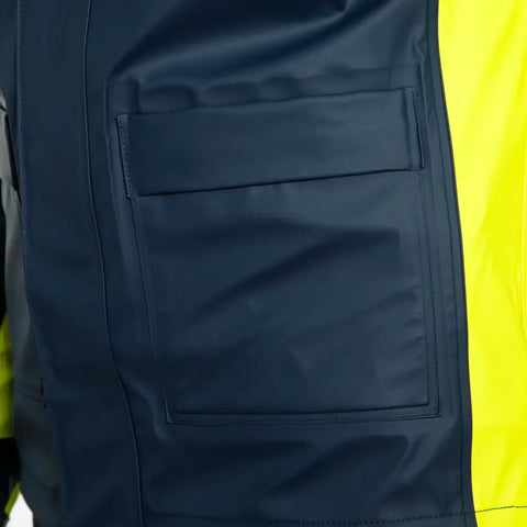 Chaqueta Impermeable Dainese Storm 2 Unisex Black Iris/Fluo Yellow