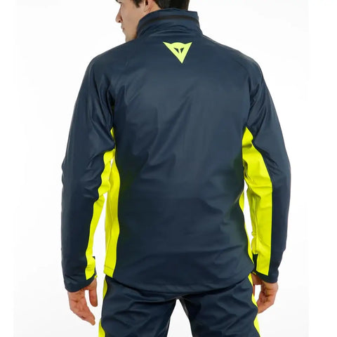 Chaqueta Impermeable Dainese Storm 2 Unisex Black Iris/Fluo Yellow