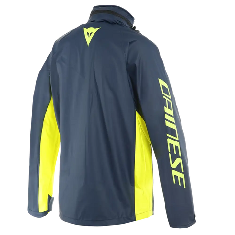 Chaqueta Impermeable Dainese Storm 2 Unisex Black Iris/Fluo Yellow