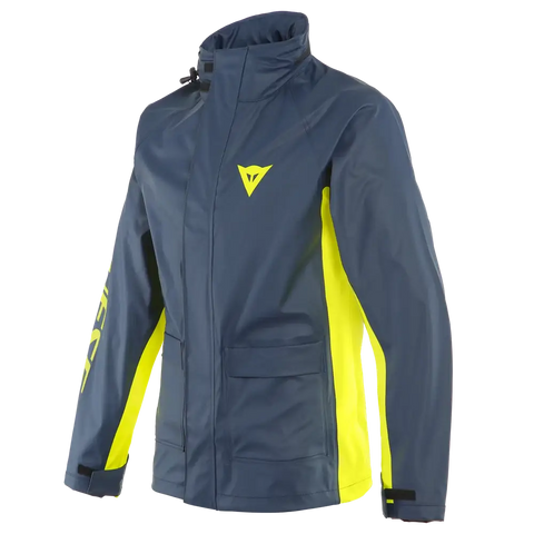 Chaqueta Impermeable Dainese Storm 2 Unisex Black Iris/Fluo Yellow