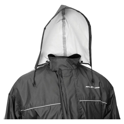 Chaqueta Impermeable Nelson-Rigg Solo Storm, Black/Black