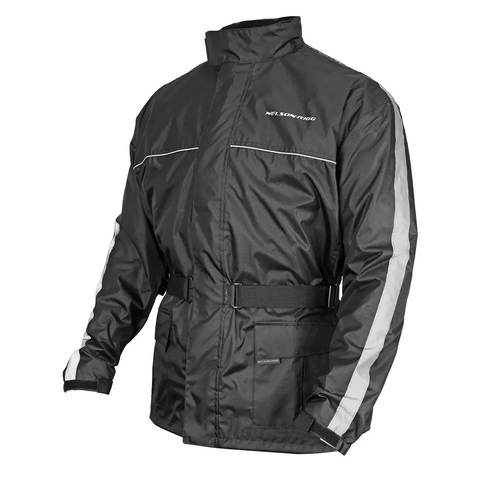 Chaqueta Impermeable Nelson-Rigg Solo Storm, Black/Black