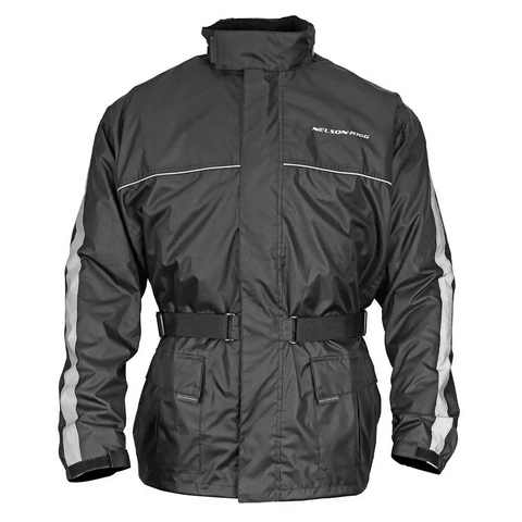 Chaqueta Impermeable Nelson-Rigg Solo Storm, Black/Black