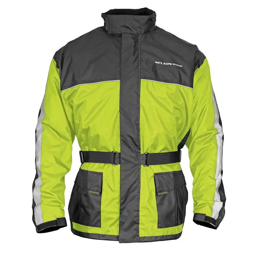 Chaqueta Impermeable Nelson-Rigg Solo Storm, Yellow/Black