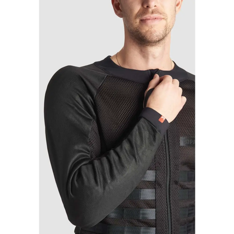 Chaqueta Ultraligera de Malla Blindada Pando Moto Commando UH, Black