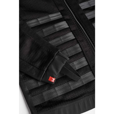 Chaqueta Ultraligera de Malla Blindada Pando Moto Commando UH, Black