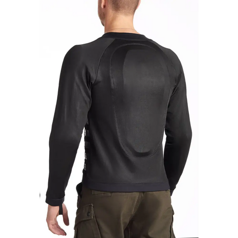 Chaqueta Ultraligera de Malla Blindada Pando Moto Commando UH, Black