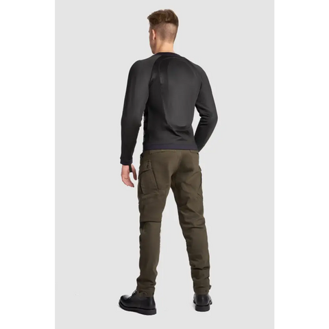 Chaqueta Ultraligera de Malla Blindada Pando Moto Commando UH, Black