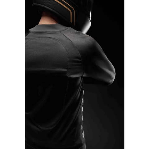 Chaqueta Ultraligera de Malla Blindada Pando Moto Commando UH, Black