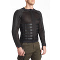 Chaqueta Ultraligera de Malla Blindada Pando Moto Commando UH, Black