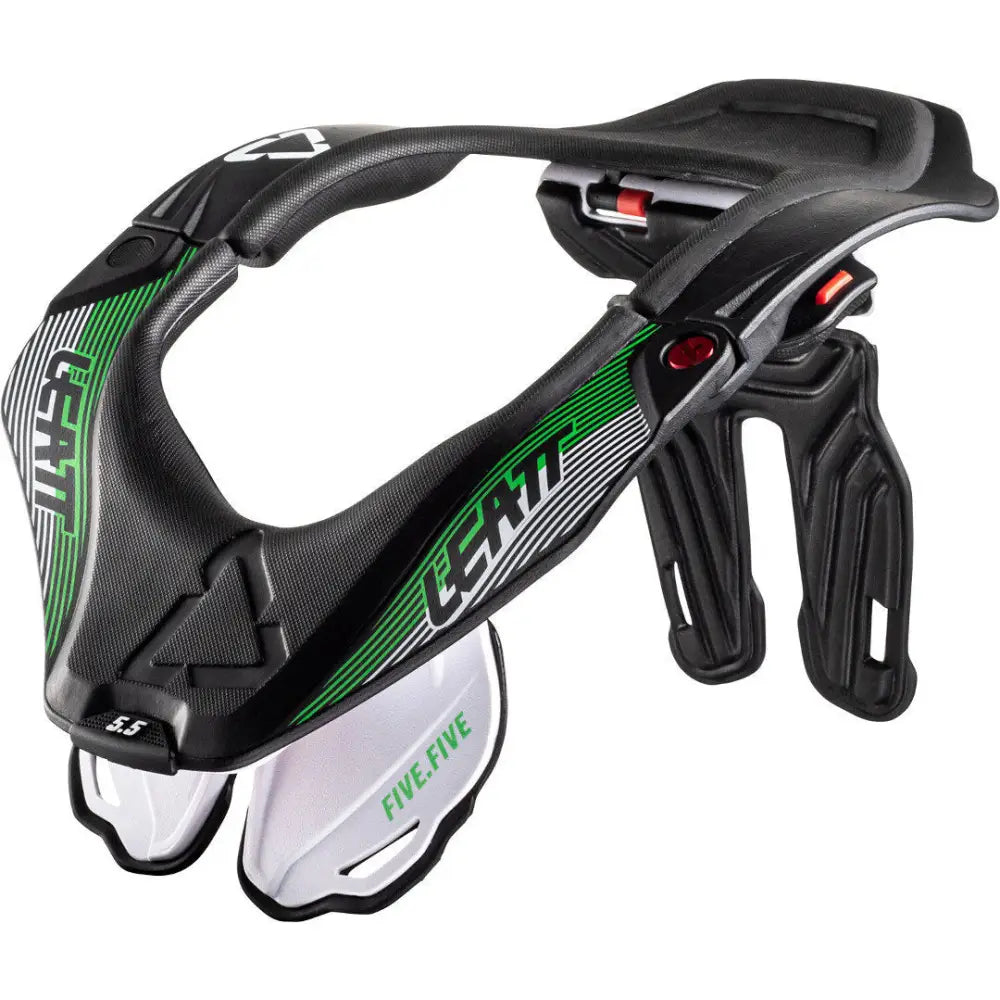 Collarín Leatt 5.5 Black/Green