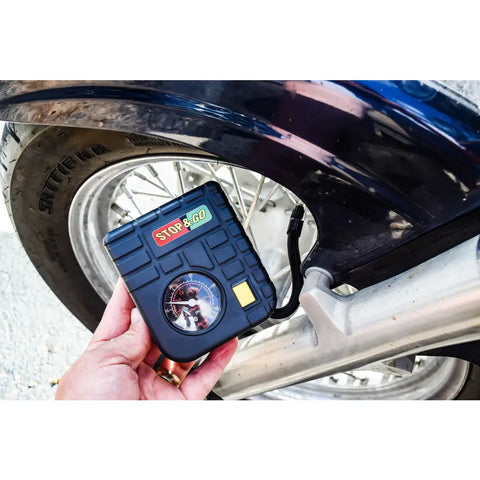 Compresor de Aire Compacto Stop & Go RCP con Adaptador 12 V