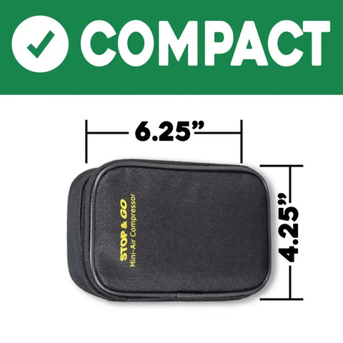 Compresor de Aire Compacto Stop & Go RCP con Adaptador 12 V