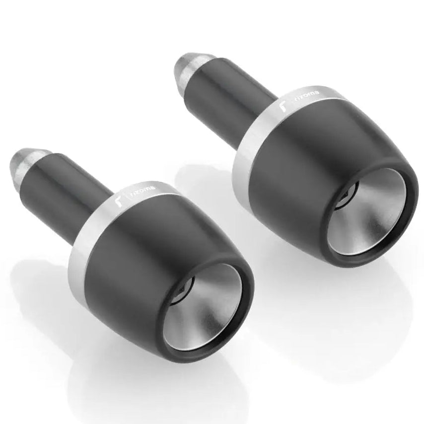 Contrapesos para Manillar Rizoma Handlebar Ends, Silver