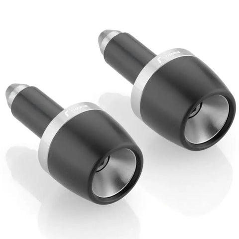 Contrapesos para Manillar Rizoma Handlebar Ends, Silver