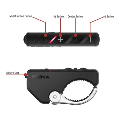 Control Remoto Sena para Intercomunicadores Schuberth SC1/Advanced