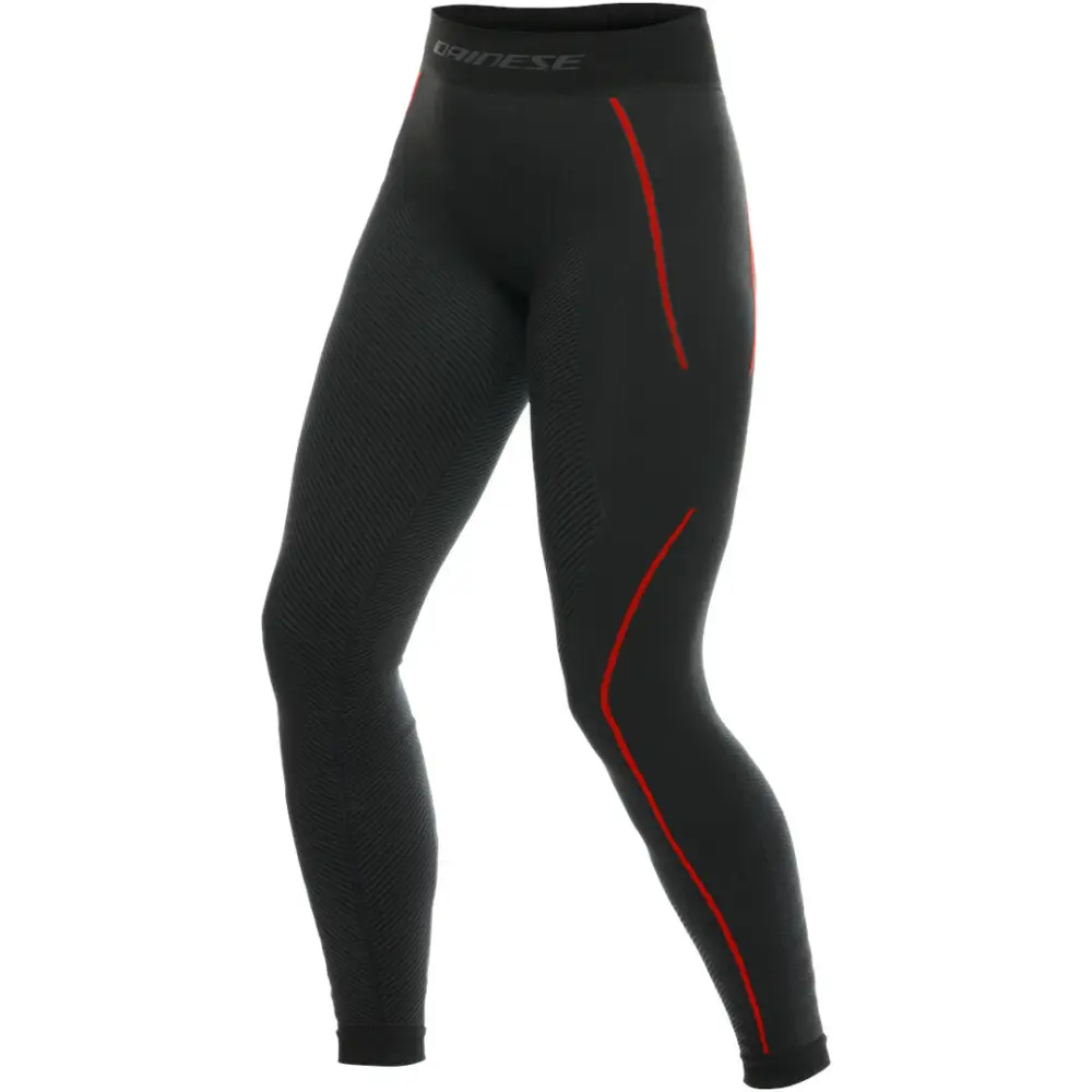 Dainese Thermo para Mujer, Pantalones Térmicos Black/Red