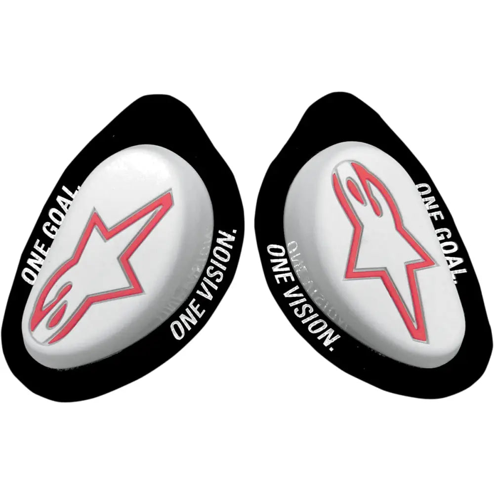 Deslizadores de Rodilla Alpinestars GP White