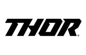 Diseño del logo de Thor en blanco y negro