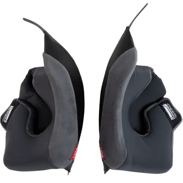 Forro Interior de Mejillas para Casco AGV K7 Gray/Black