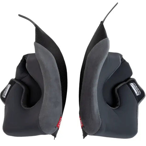 Forro Interior de Mejillas para Casco AGV K7 Gray/Black