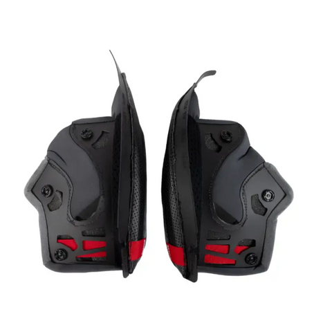 Forro Interior de Mejillas para Casco AGV K7 Gray/Black