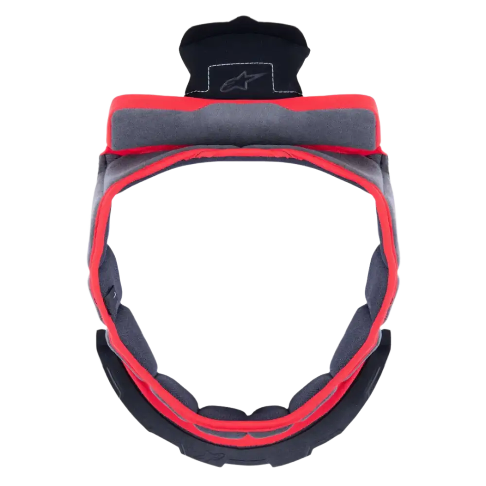 Forro Interior Superior de Corona Para Casco Alpinestars Supertech R10 Gray