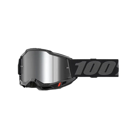 Goggles 100% Accuri 2 Black/Mirror Silver