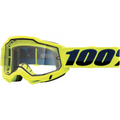 Goggles 100% Accuri 2 Enduro Moto de Doble Lente Fluo Yellow