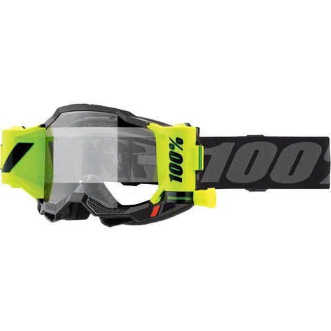Goggles 100% Accuri 2 Forcast Black, Clear Lens