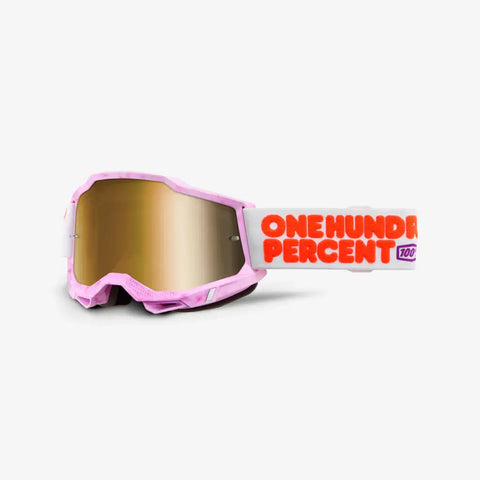 Goggles 100% Accuri 2 Hundreds Mirror True Gold