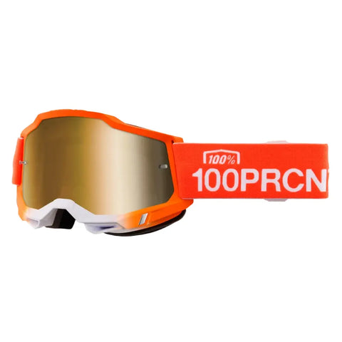Goggles 100% Accuri 2 para Niño Junior Antwerp True Gold Mirror