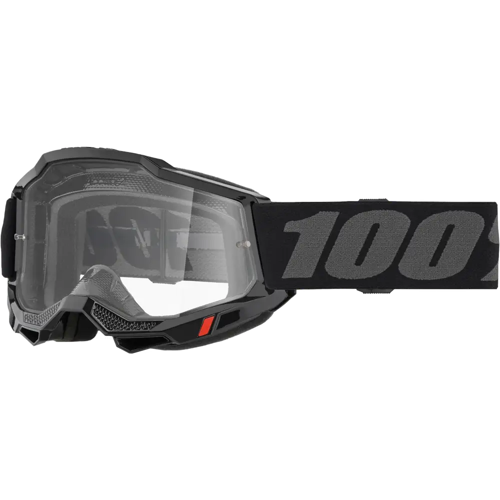 Goggles 100% Accuri 2 para Niño Junior Black Clear