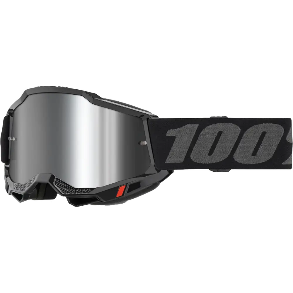 Goggles 100% Accuri 2 para Niño Junior Black Mirror Silver