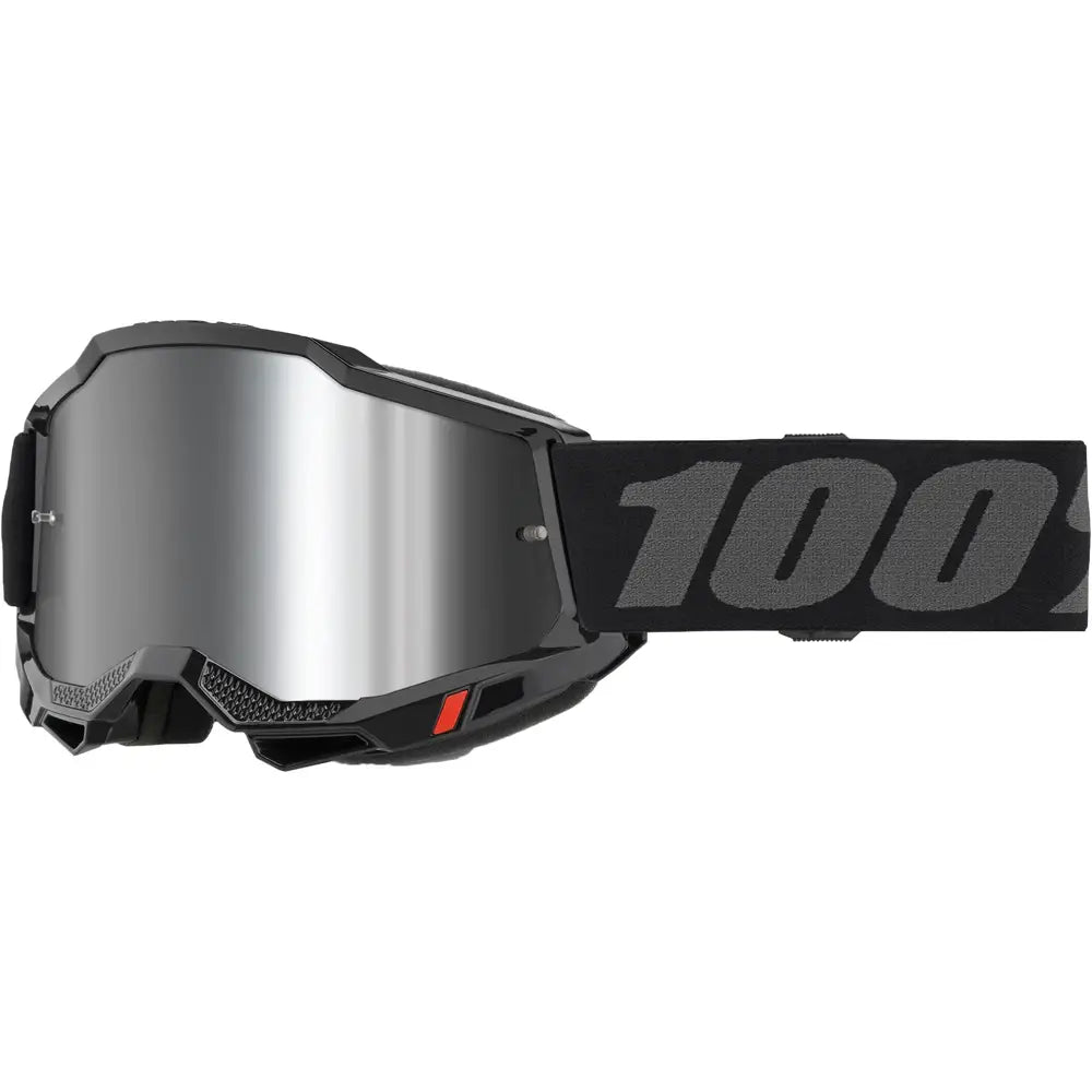 Goggles 100% Accuri 2 para Niño Junior Black Mirror Silver