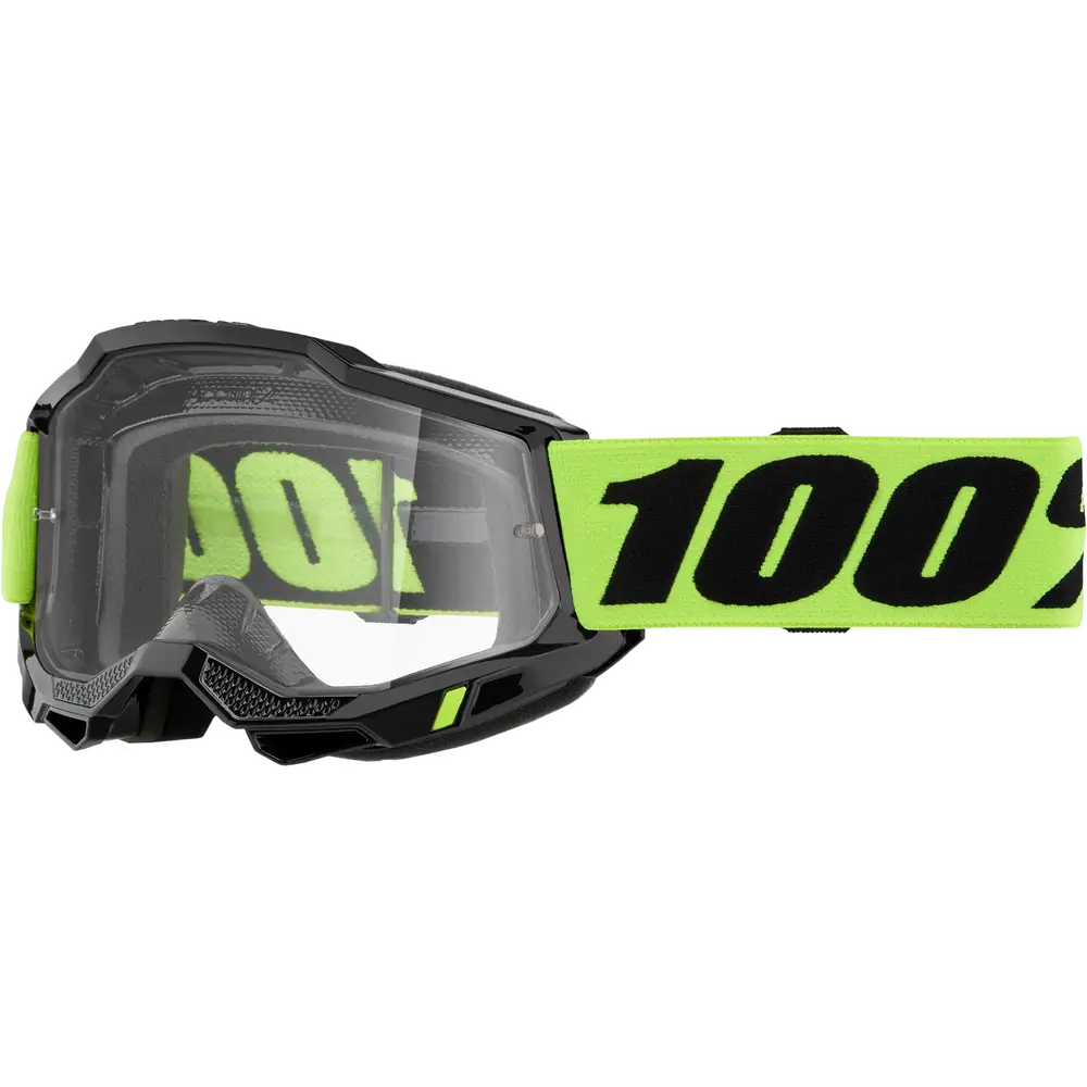 Goggles 100% Accuri 2 para Niño Junior Neon Yelllow  Clear