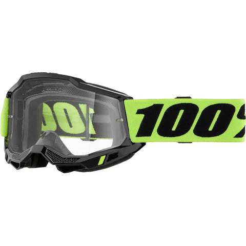 Goggles 100% Accuri 2 para Niño Junior Neon Yelllow  Clear