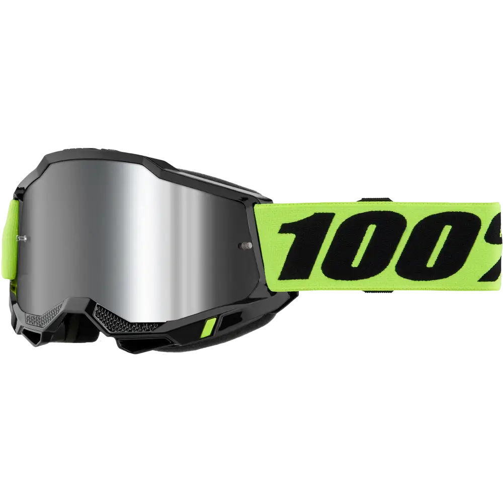 Goggles 100% Accuri 2 para Niño Junior Neon Yelllow Mirror Silver
