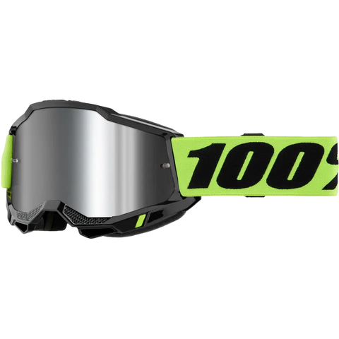 Goggles 100% Accuri 2 para Niño Junior Neon Yelllow Mirror Silver