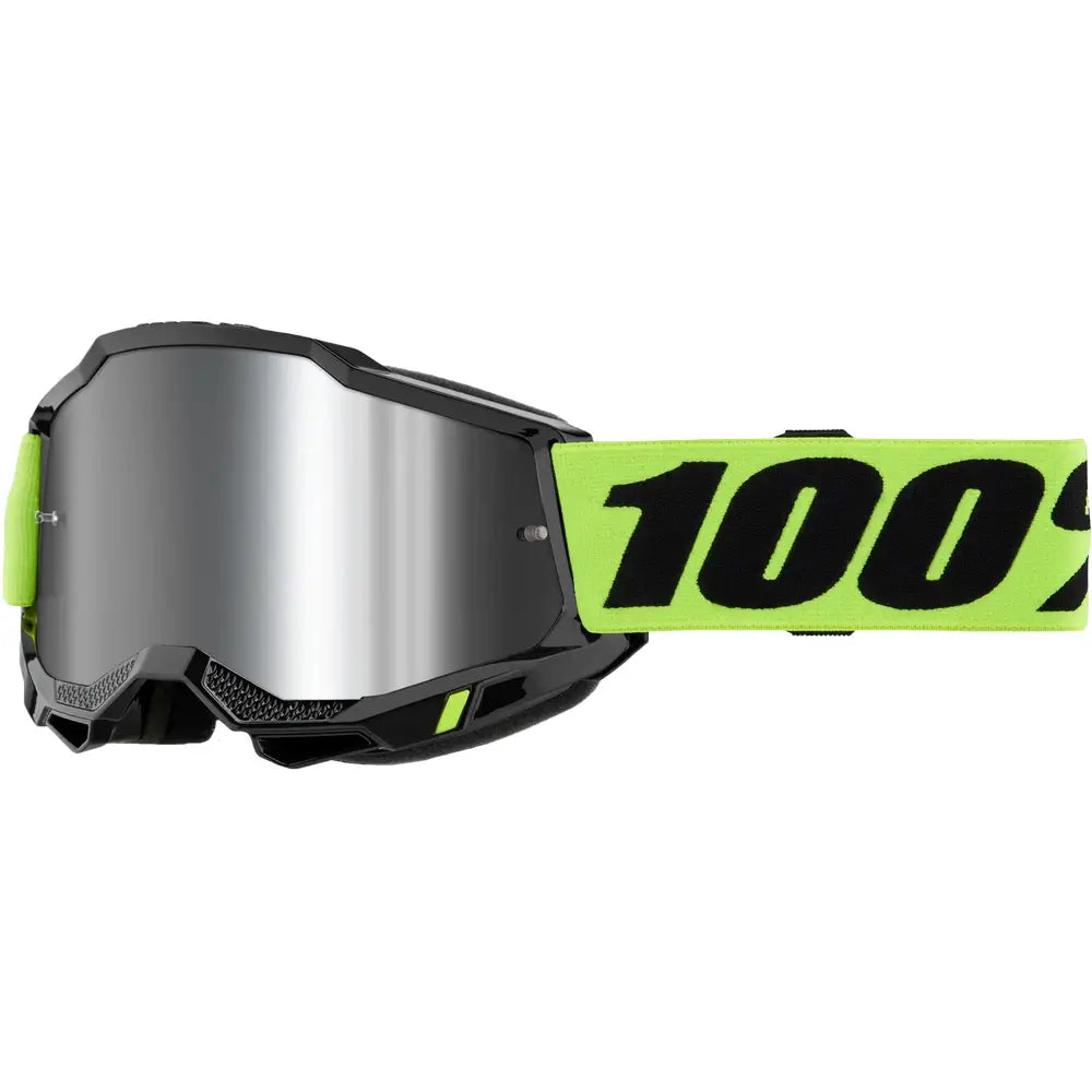 Goggles 100% Accuri 2 para Niño Junior Neon Yelllow Mirror Silver