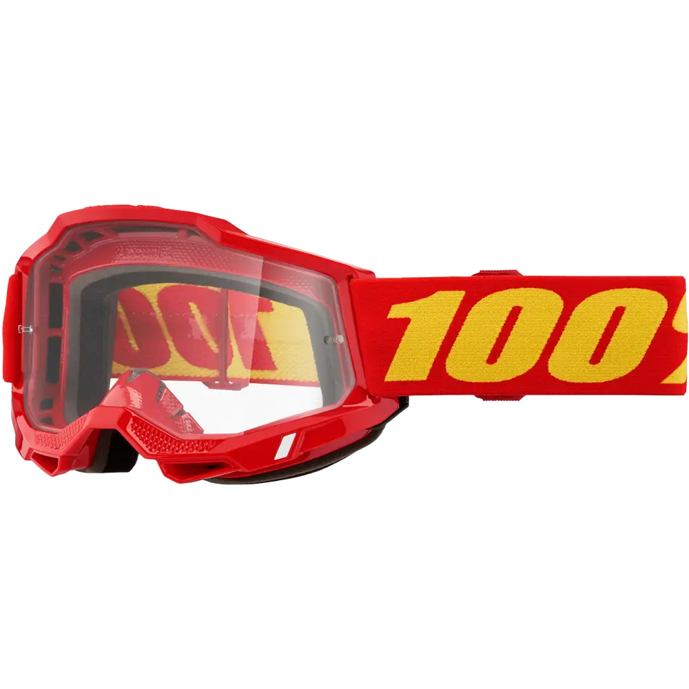 Goggles 100% Accuri 2 para Niño Junior Red Clear