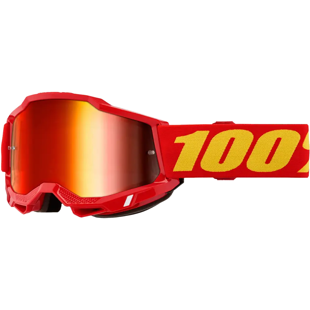 Goggles 100% Accuri 2 para Niño Junior Red Mirror Red