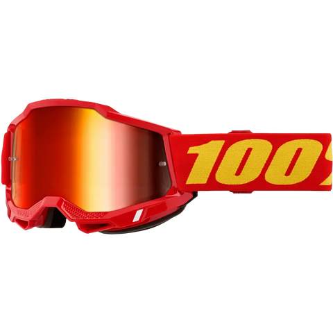 Goggles 100% Accuri 2 para Niño Junior Red Mirror Red