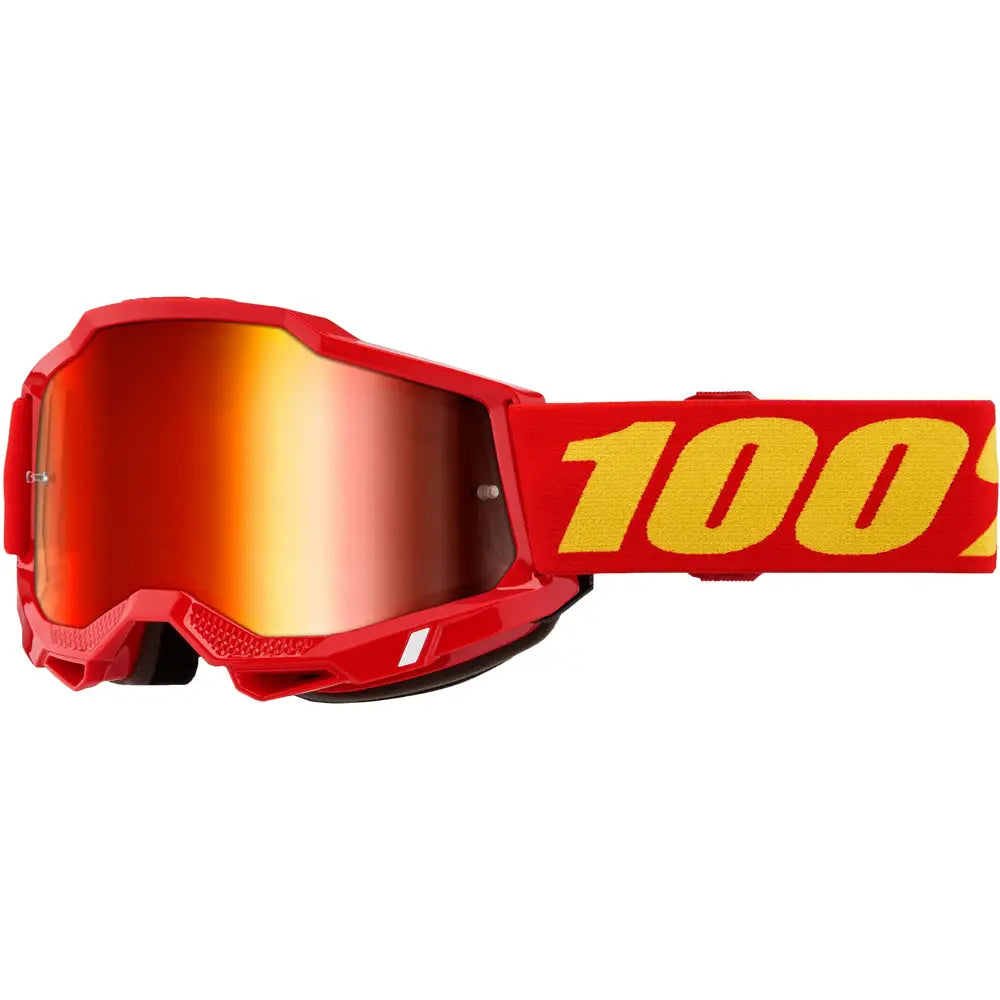 Goggles 100% Accuri 2 para Niño Junior Red Mirror Red