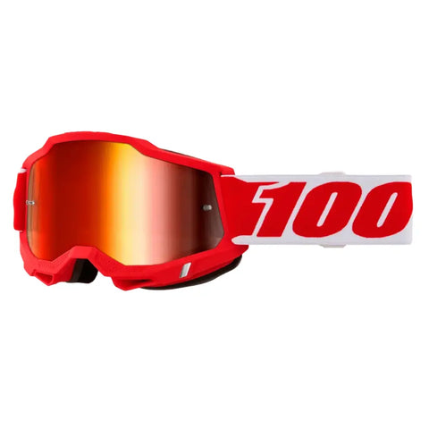 Goggles 100% Accuri 2 para Niño Junior Red Mirror