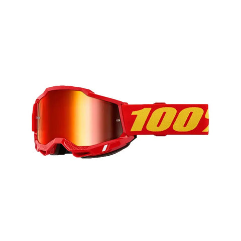 Goggles 100% Accuri 2 Red/Mirror Red